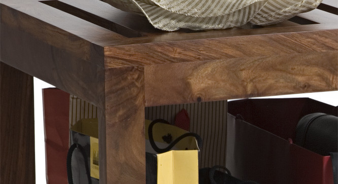Marco Luggage Bench Dark Walnut